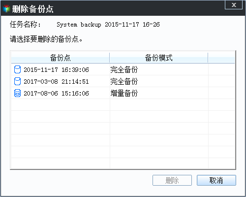 删除镜像