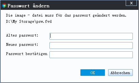 Passwort ändern