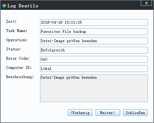 disk master logs