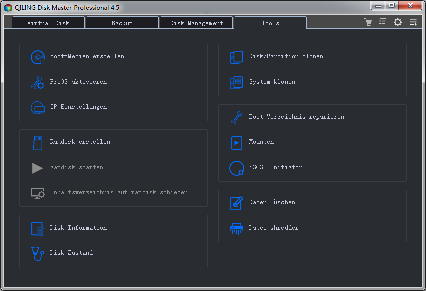 Tools und Dienstprogramme