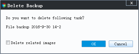 delete task