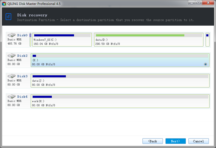 Disk recovery