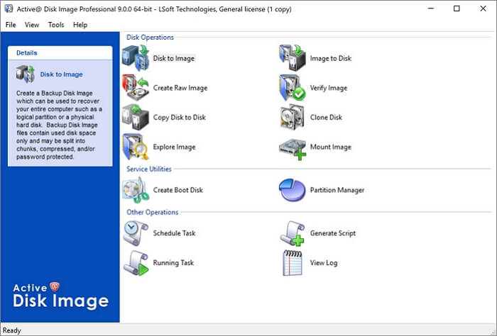 active disk image