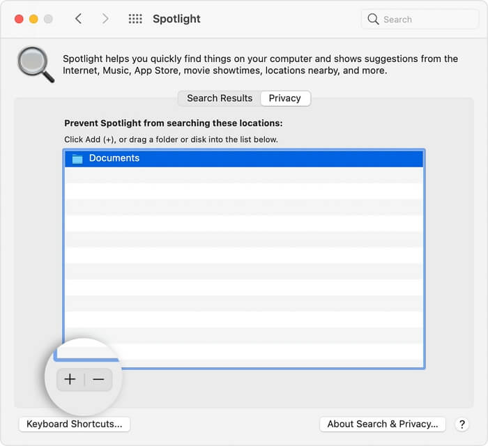 reindex spotlight to fix a slow mac