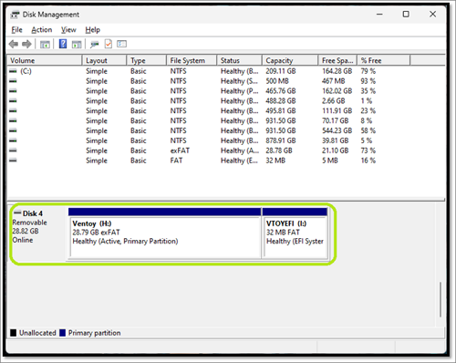 disk management