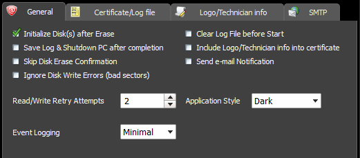 Select how you want to ease hard drive