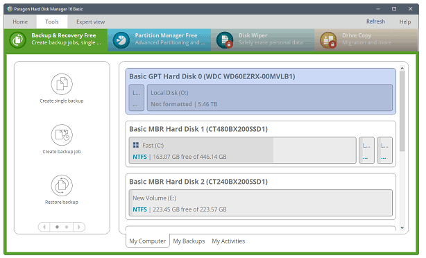 paragon hard disk manager