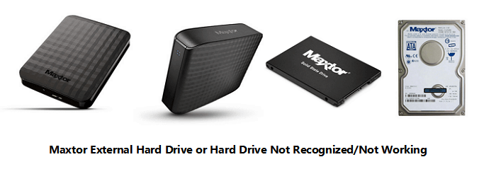 Maxtor storage devices