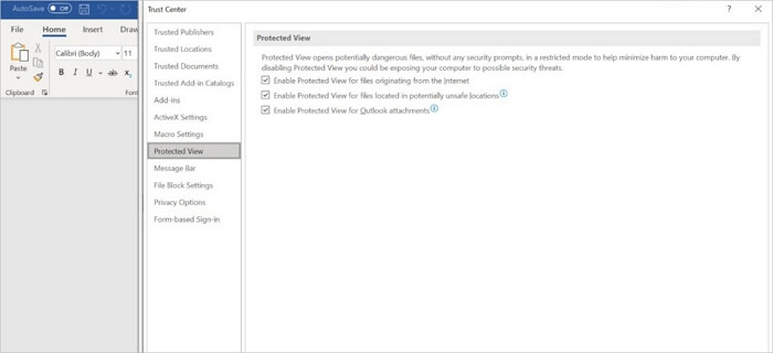 Fix Microsoft office cannot open this file because some parts are missing or invalid-1