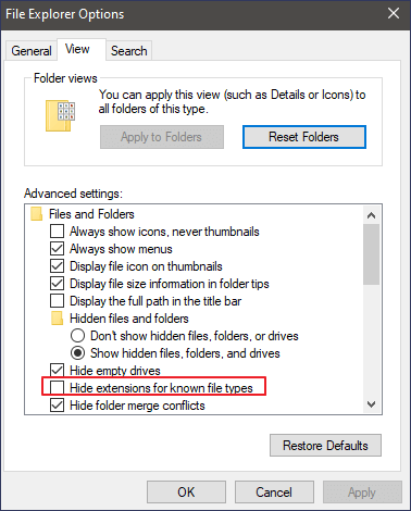 show hidden files - show hiden files