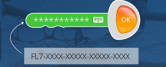 Unlock Folder Lock with serial key.
