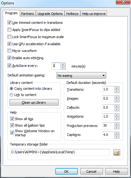 camtasia recording recovery auto save.