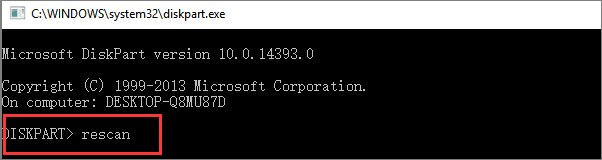 recover files using diskpart command