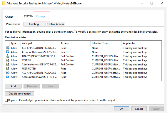 Fix invalid registry error.