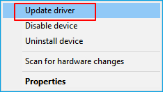 Uninstall old printer driver