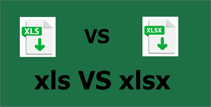 xls vs xlsx